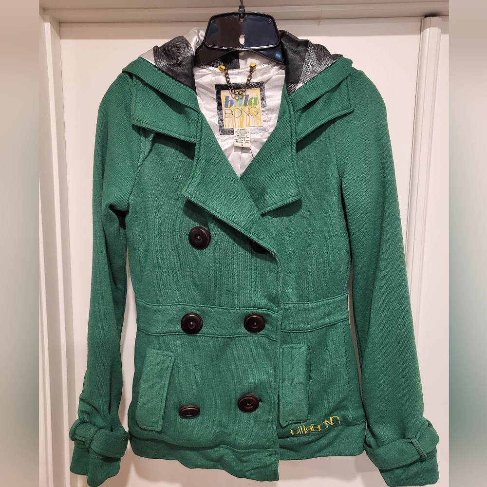 Billabong Hooded Pea Coat